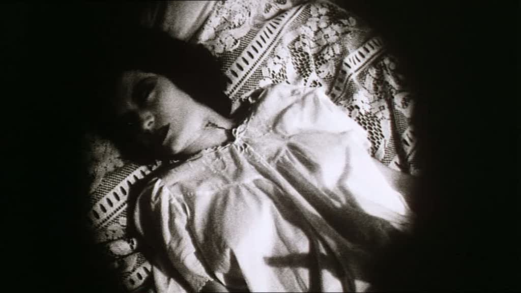 - L'ombra della mano di Orlok (Dafoe) sul corpo di Greta (Catherine McCormack) -